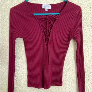 Kendall and Kylie long sleeve sweater